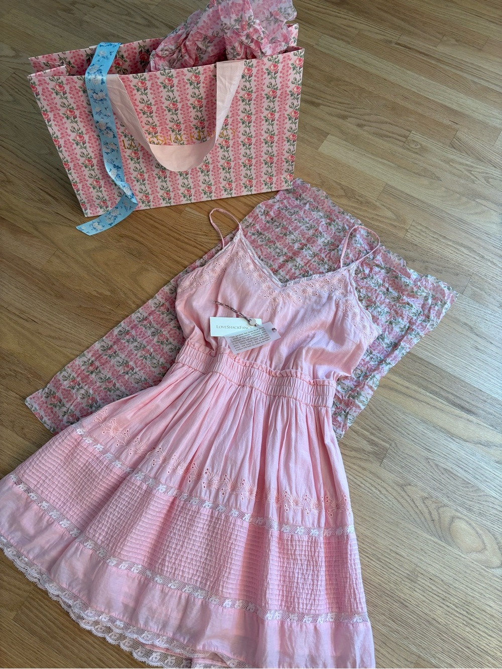 Loveshackfancy Chanteline dress size m